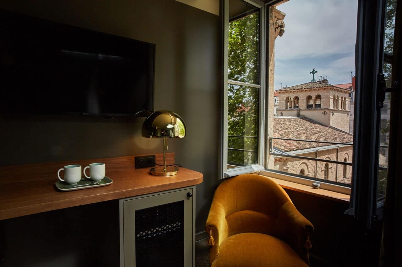 Chambre d'hôtel - Hôtel de l'Abbaye - Lyon