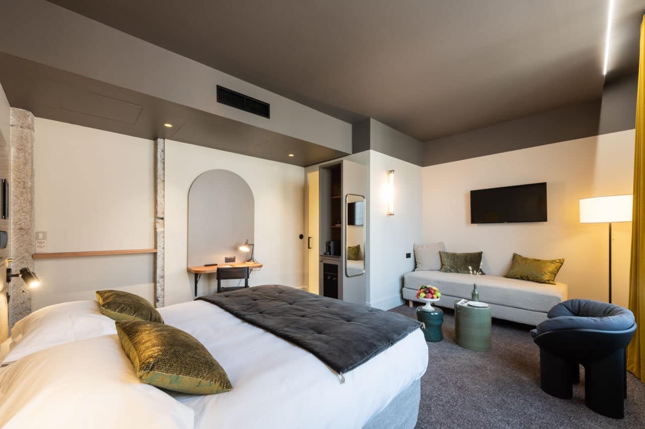 Hotel room - Hôtel de l&#039;Abbaye - Lyon - Junior Suite