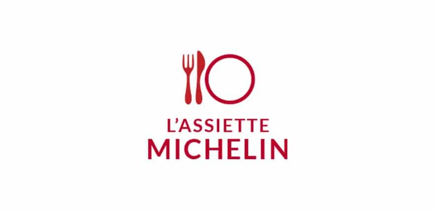 Логотип в виде пластины Michelin