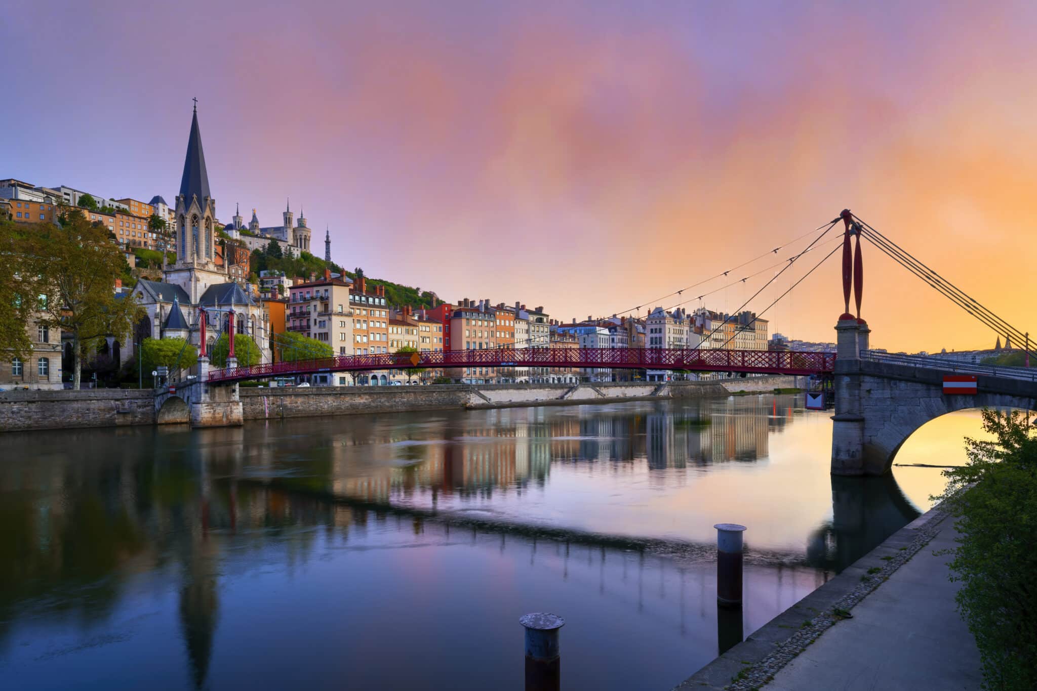 Passerelle - Saône - Lyon